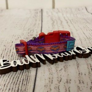 Extra Small Toy Dog Cat Collar Marvel Wonder Woman Handmade